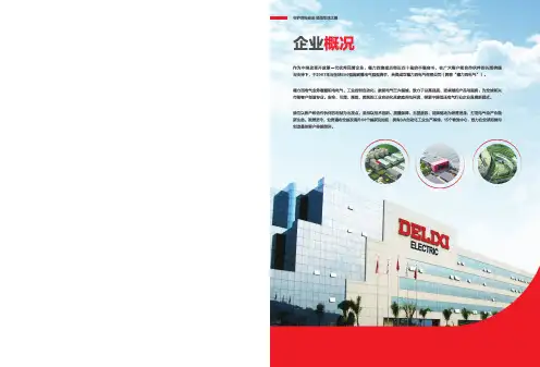 德力西电气 CDMNE塑料外壳式断路器样本 产品说明书