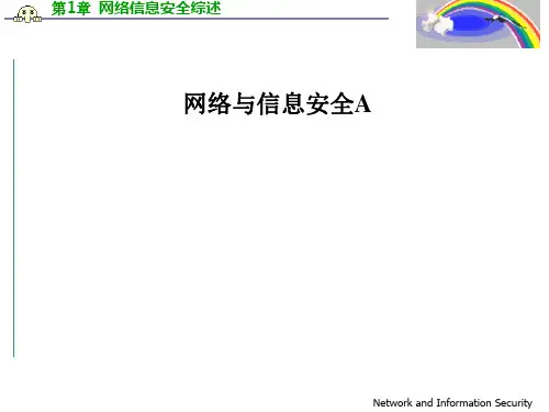 网络与信息安全培训课件(PPT 33张)
