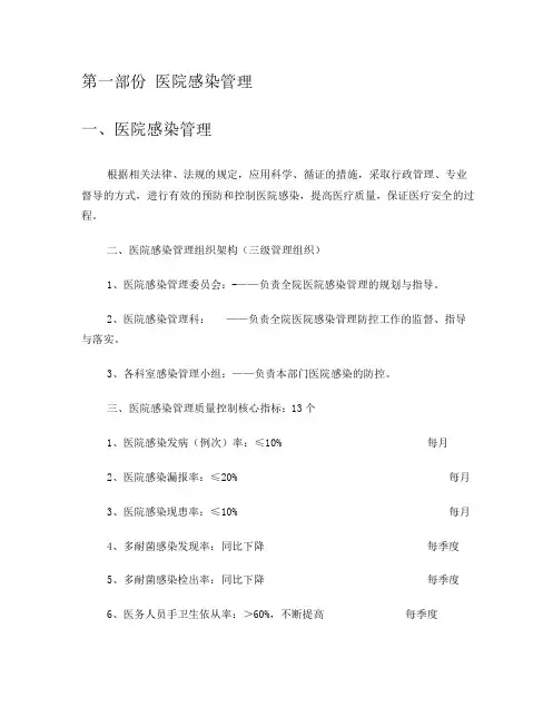 院感应知应会
