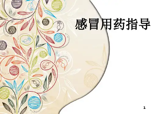 感冒用药指导精品PPT课件