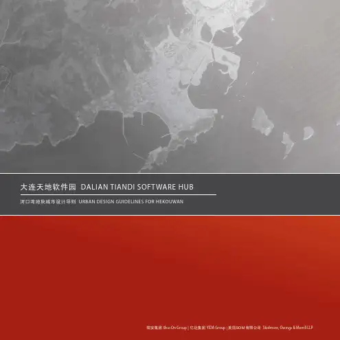 大连软件园河口湾地块城市设计导则