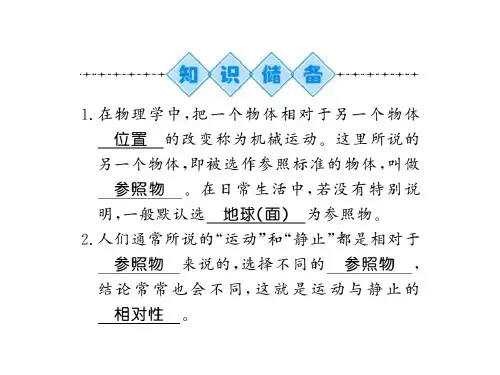 秋八年级物理上册沪科版习题课件：第二章 第一节 (共19张PPT)