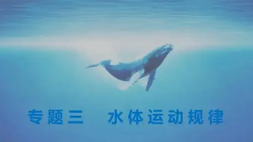 高考地理二轮复习课件 专题三 水体运动规律