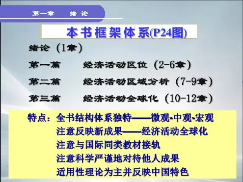 李小建《经济地理学》_2023年学习资料