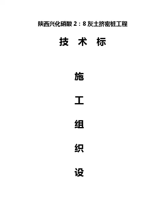DDC桩施工组织设计