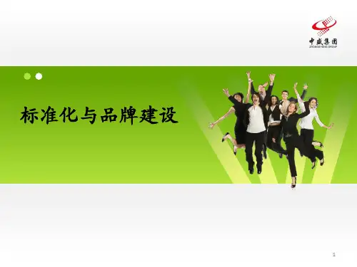 标准化与品牌建设精品课件