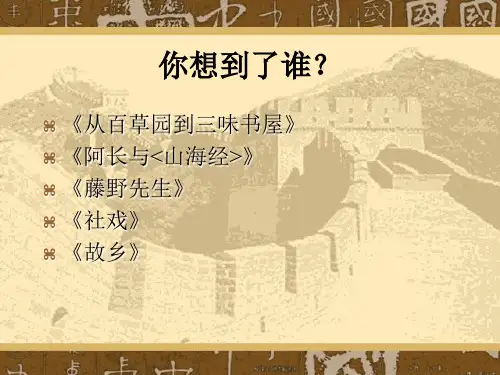人教版九年级上册语文《中国人失掉自信力了吗》课件(共18张ppt)