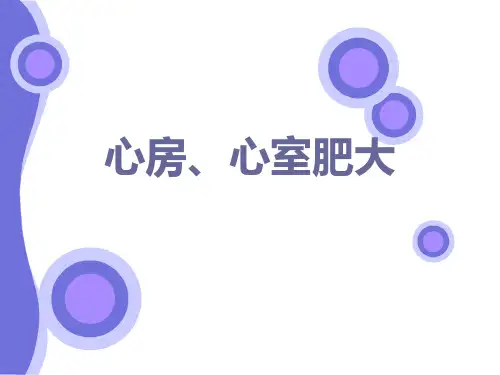 心房心室肥大心电图演示课件