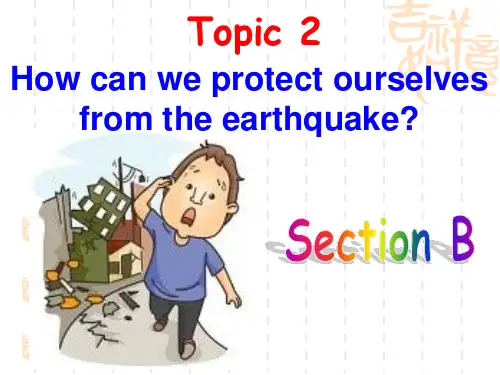 新仁爱版八年级英语上册Unit4 Topic 2 Section B 精品课件