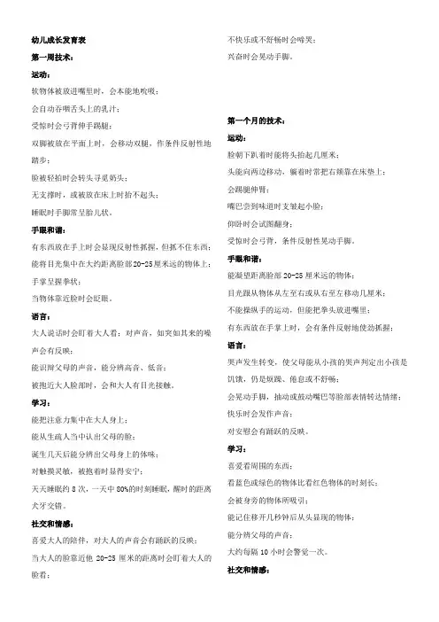 03个月宝宝月龄特点