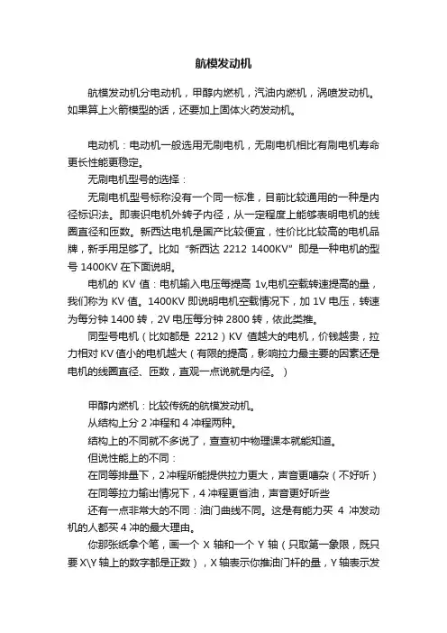 航模发动机