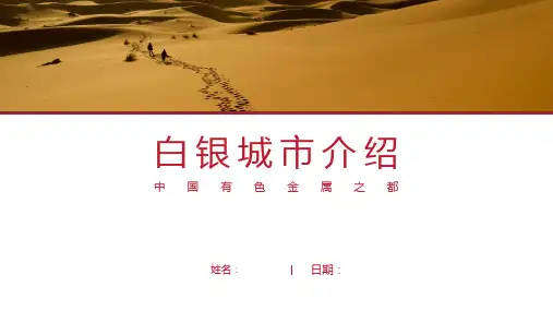 白银介绍-白银简介PPT(经典版)