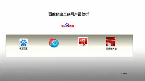 百度移动互联网产品简析精品PPT课件