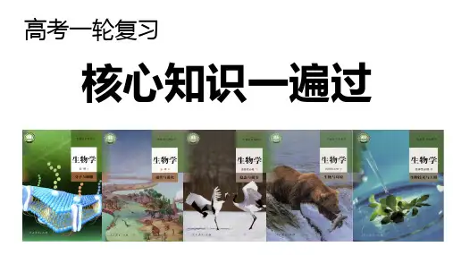 高三生物一轮复习课件第1讲走近细胞