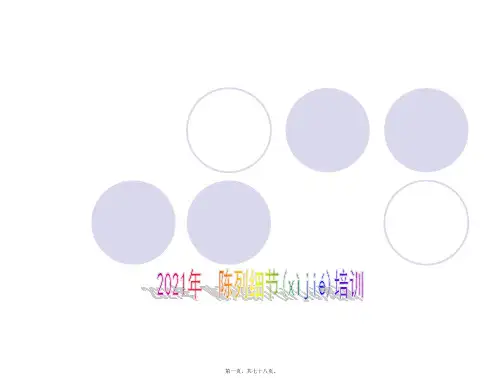 橱窗陈列技巧(PPT)
