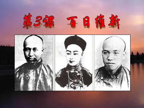 百日维新PPT