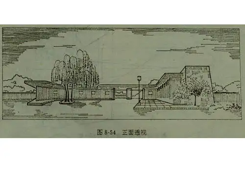 成角透视