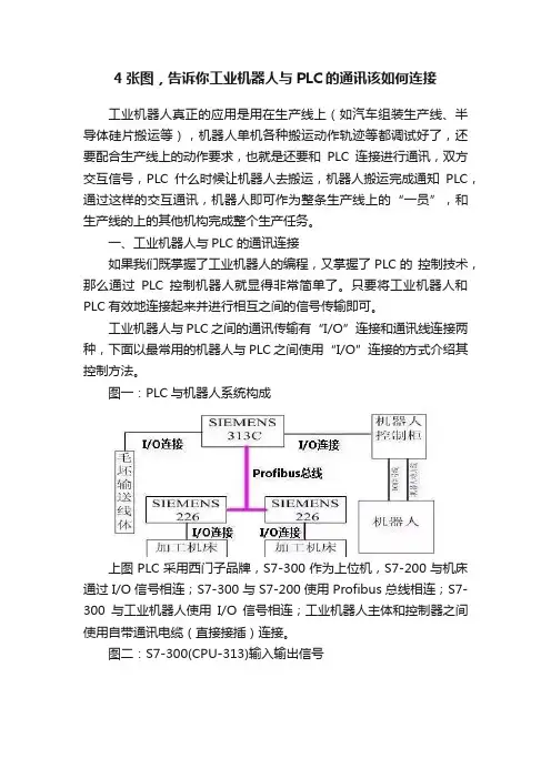 4张图，告诉你工业机器人与PLC的通讯该如何连接