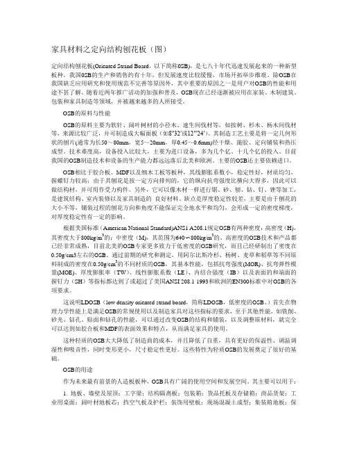 家具材料之刨花板