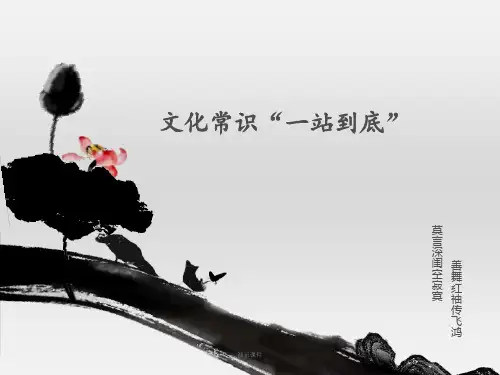 高中语文文学常识-一战到底学习版.ppt