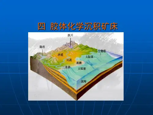 矿床学12沉积矿床
