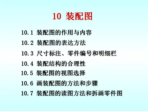 化工制图识图_装配图
