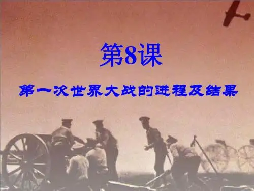 第一次世界大战的进程及结果