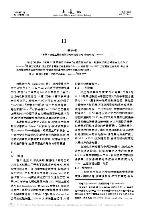 斯塔米卡邦第11届尿素技术年会综述