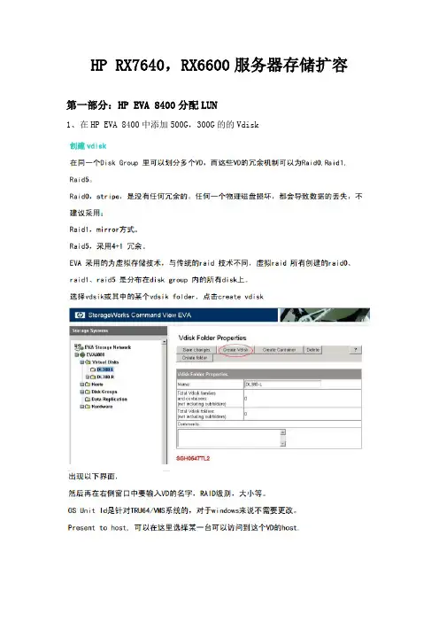 HP_UXEVA8400扩展存储