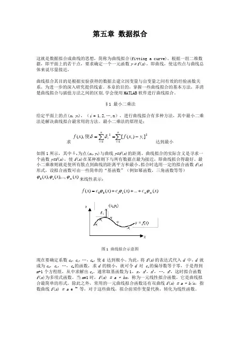 数据拟合