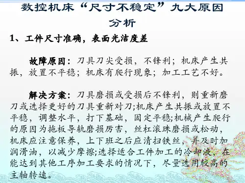 数控加工工艺资料