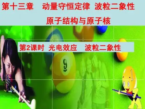 步步高·2015高三物理总复习【配套课件】：第13章 动量守恒定律  波粒二象性 原子结构与原子核  第2课时