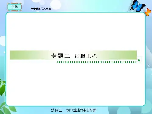 高考总复习 生物选修3-2