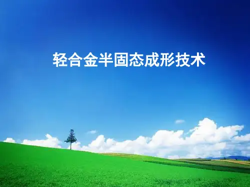 轻金属半固态成形技术-第5章