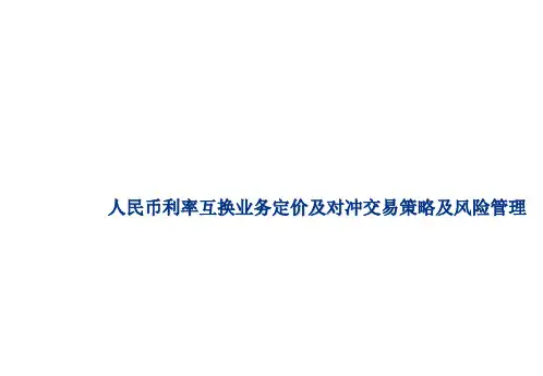利率互换知识 IRS Market
