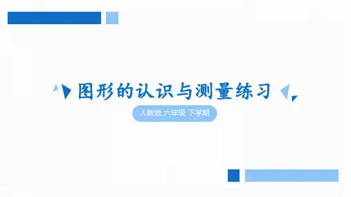 《图形的认识与测量练习》学习与巩固