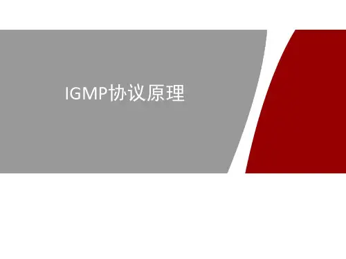 13、 IGMP协议原理