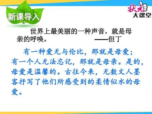 2 我的母亲
