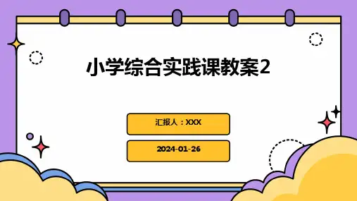 小学综合实践课教案2