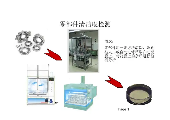 零部件清洁度检测步骤