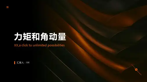 力矩和角动量