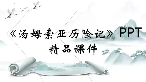 《汤姆索亚历险记》PPT精品课件