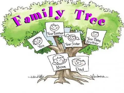 剑一上Unit11-our-family-tree