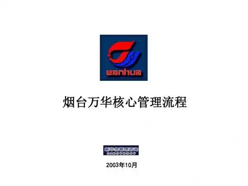 万华集团-核心管理流程finalppt课件