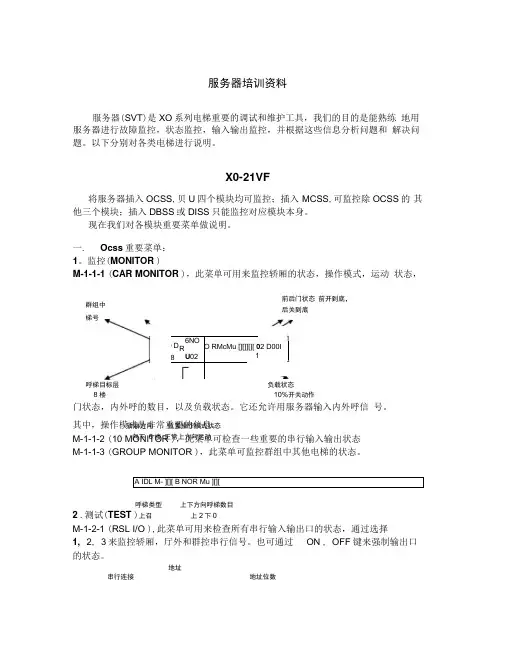 OTIS电梯维修资料解读