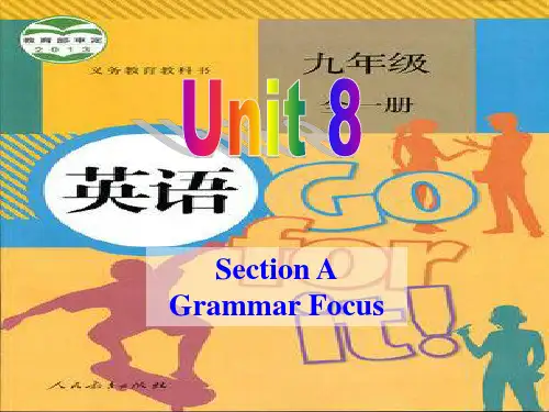 人教版九年级英语全一册Unit_08Grammar Focus  公开课一等奖课件