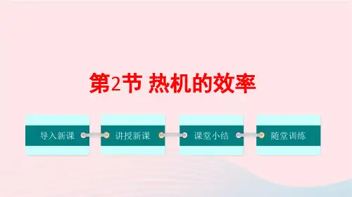 2021年物理九年级全册14.2热机的效率课件 新人教版