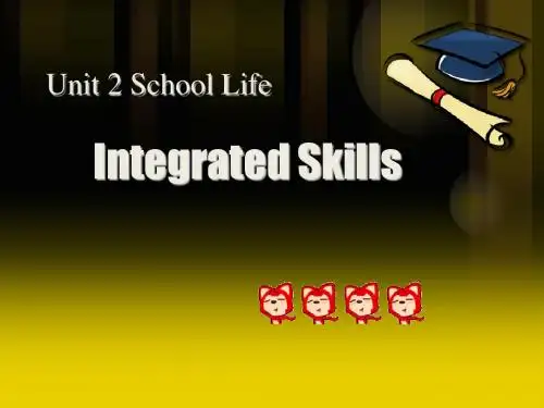 牛津初二英语8A Unit2 integrated skills