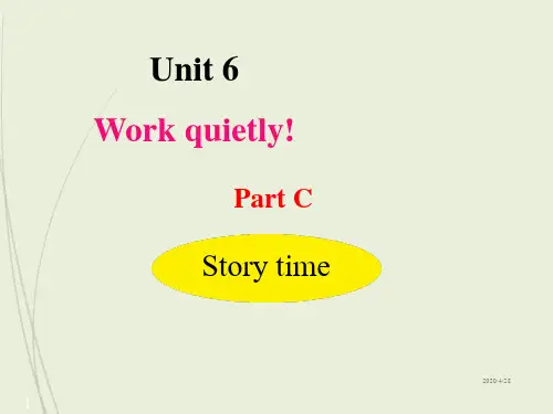 人教版PEP五年级下册英语精品课件--U6-C Story time