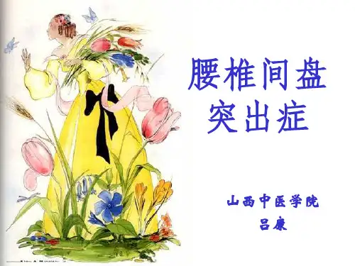 椎间盘突出ppt课件